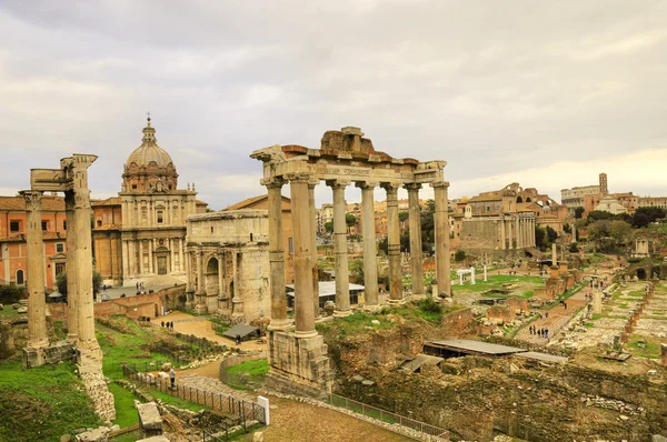 Ruina de la antigua Roma — Foto de Stock