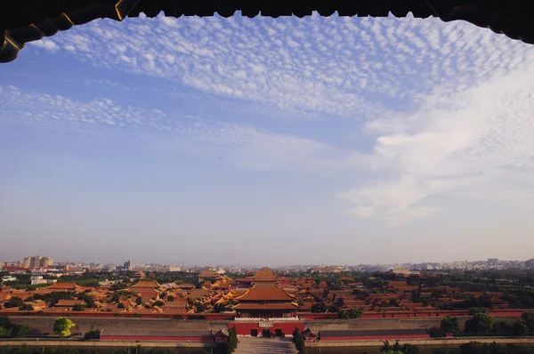 Bird's view of forbidden city — Stock Photo, Image