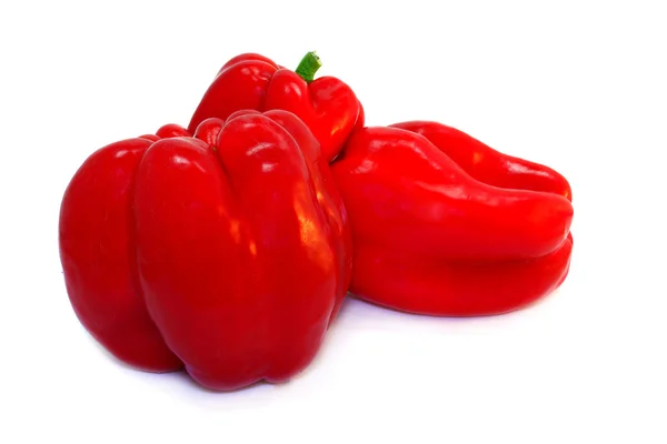 Algumas pimentas vermelhas doces — Fotografia de Stock