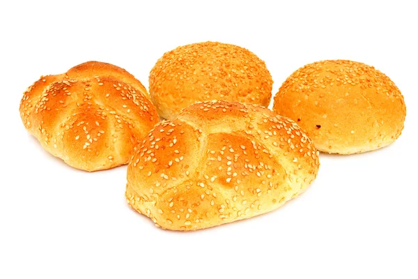 Свежий белый хлеб — стоковое фото