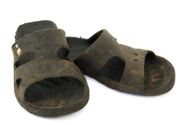 Staré pantofle — Stock fotografie