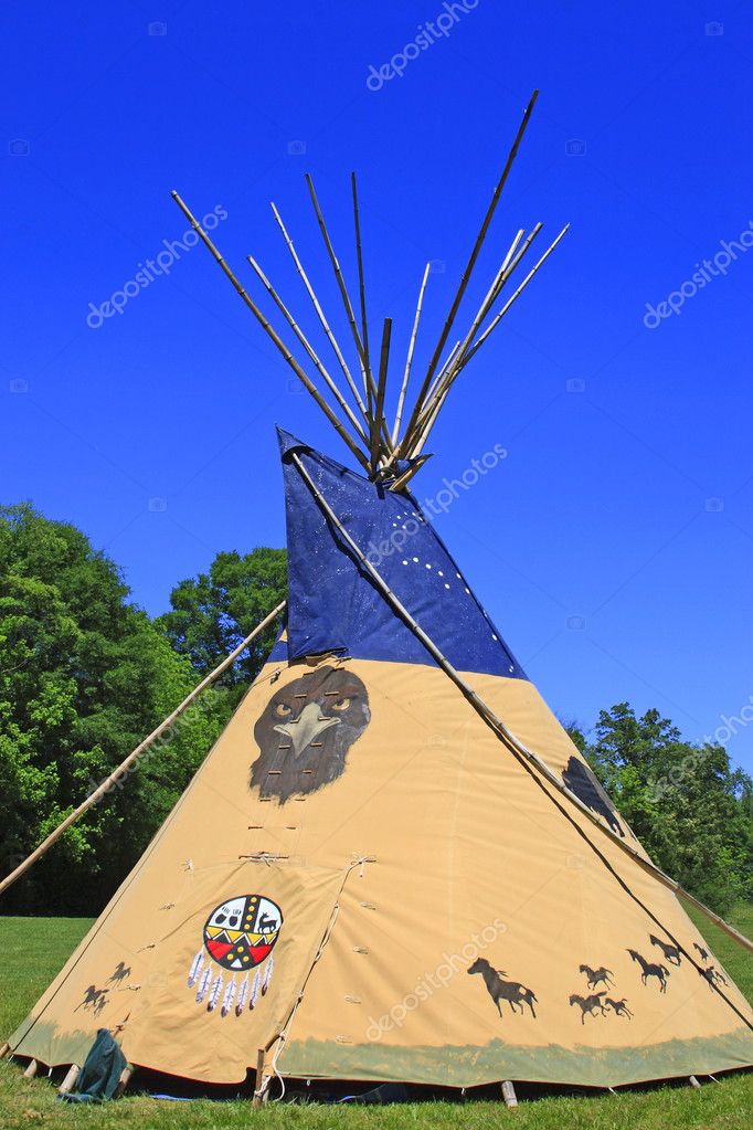 Indian Tee Pee Stock Photo by ©stockwagon 3116811