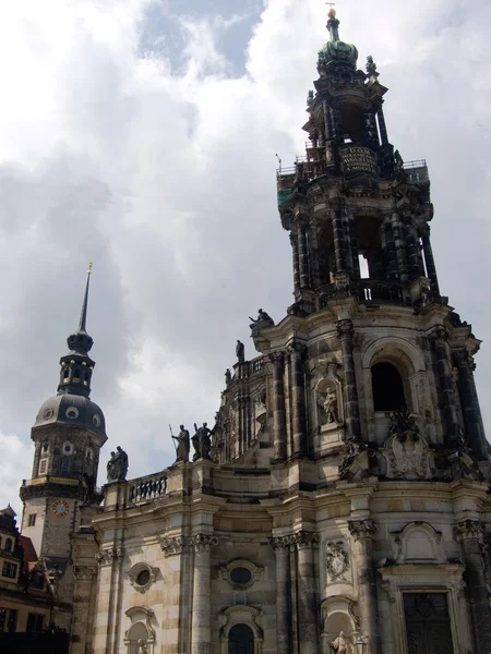 Germany, Dresden, church Bless Virgin — Stock Photo, Image