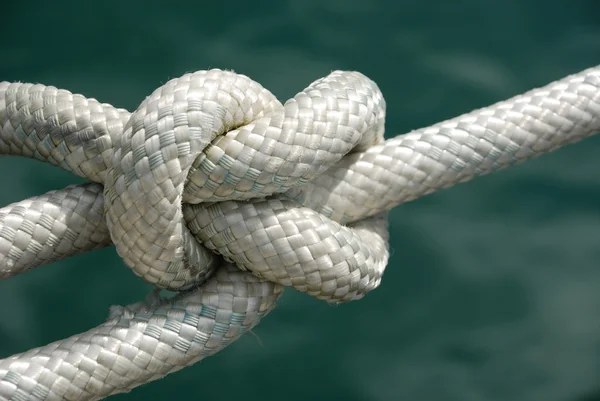 Knot in rope — Stock Photo, Image