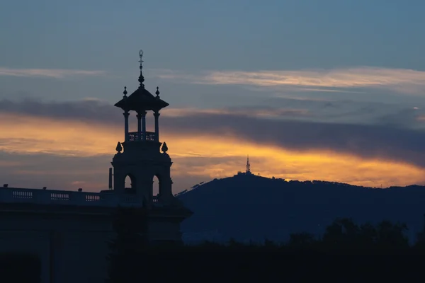 Башня на закате — стоковое фото