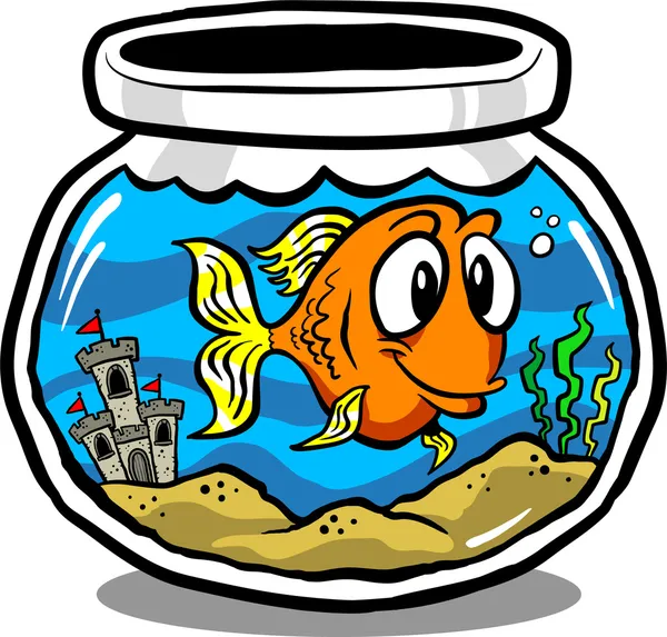 Δεξαμενή ψαριών — Διανυσματικό Αρχείο