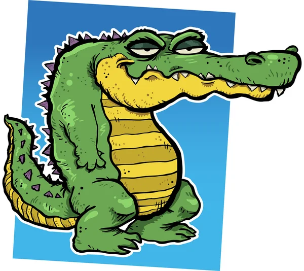 Alligator — Stockový vektor