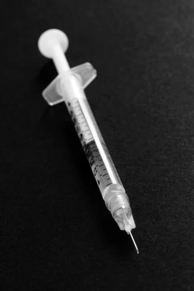 Syringe and needle — Stock Photo, Image