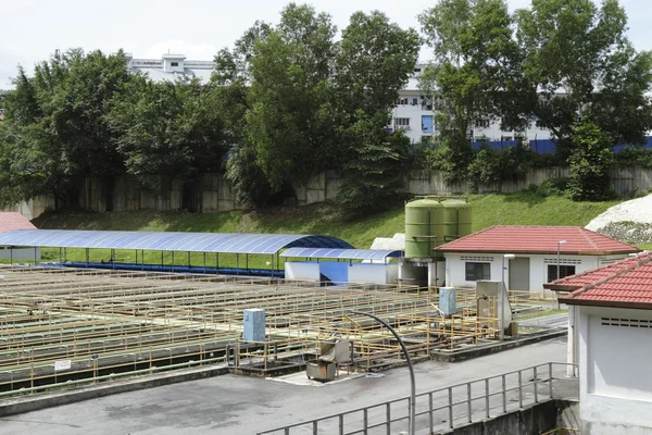 stock image Sewage processing plant