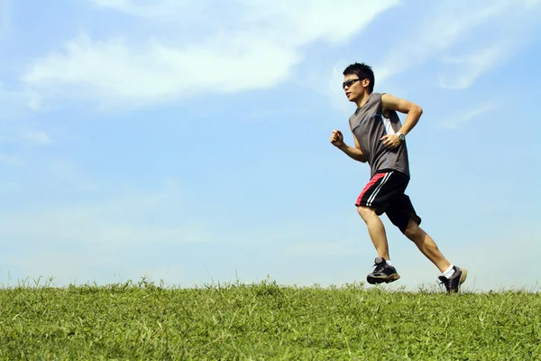 Hombre corriendo —  Fotos de Stock