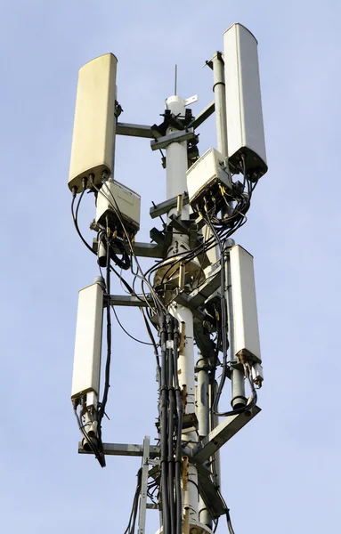 Telecommunications mast — Stock Photo, Image