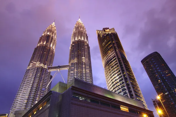 Linha do horizonte de Kuala Lumpur Imagens De Bancos De Imagens