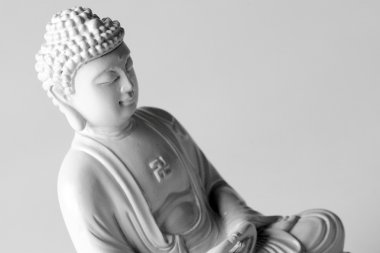 Buddha statue clipart