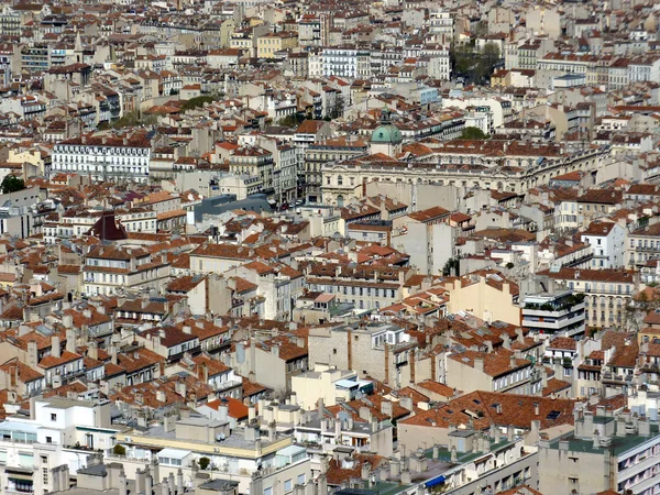 Telhados em Marselha, França — Fotografia de Stock