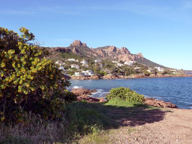 Esterel massif ve Köyü, Güney Fransa