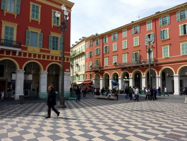 Massena place, Nice, France clipart