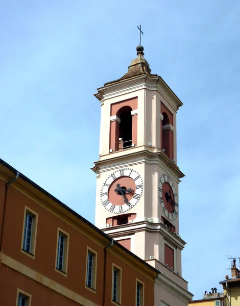Dzwonnica w Nicei, Francja — Zdjęcie stockowe