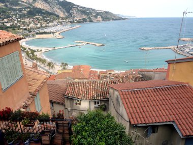 Görünüm menton Seaside, Fransa