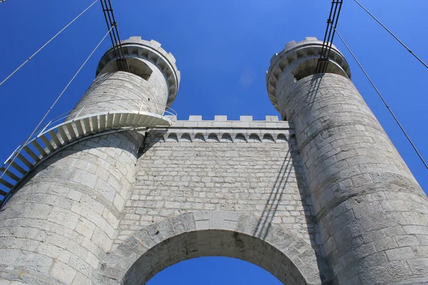 Věže mostu caille, Francie — Stock fotografie