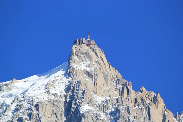 Aiguille du Midi, mont-Blanc, Francia — Foto de Stock