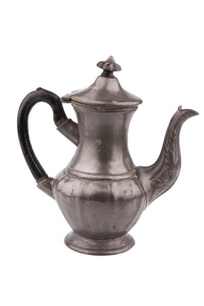 Old english coffe pot — Stock Photo, Image