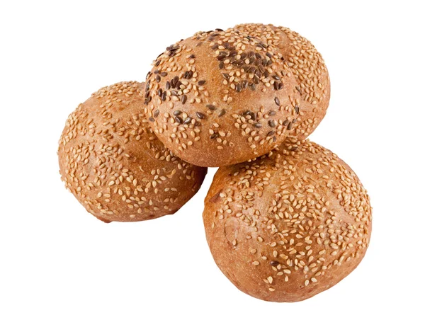 Stock image Bun with sesame