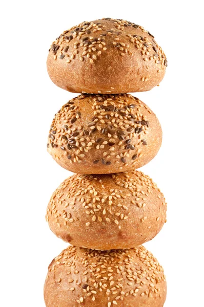 stock image Buns with sesame