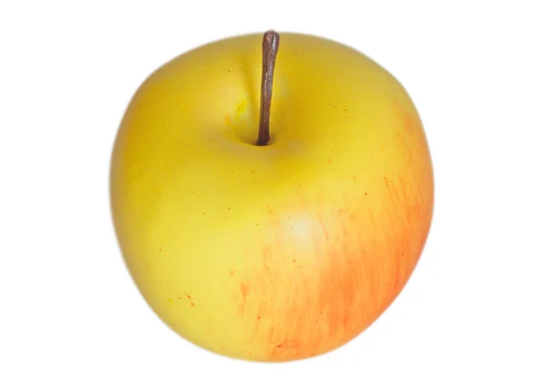 Žluté jablko — Stock fotografie