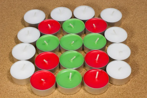 Color candle — Stock Photo, Image