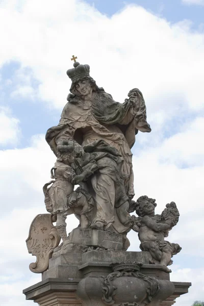 Άγαλμα στην Πράγα — Φωτογραφία Αρχείου