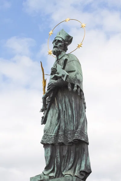 Статуя в Праге — стоковое фото