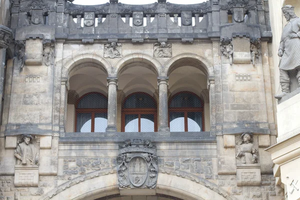 Balkon Praga — Zdjęcie stockowe
