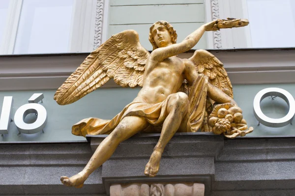 O anjo de ouro — Fotografia de Stock