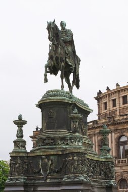 Statue of King Johann clipart