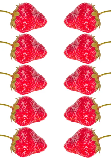 集团的草莓 — 图库照片