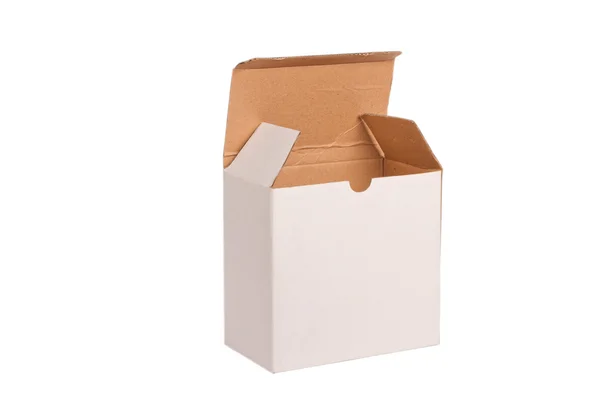 Caixa de papel vazia — Fotografia de Stock