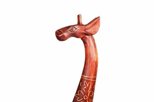 Isolerade huvud giraff — Stockfoto
