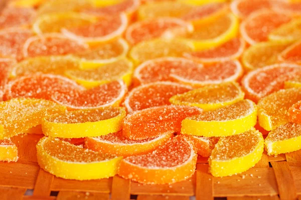 Plasterek pomarańczy i cytryny — Zdjęcie stockowe
