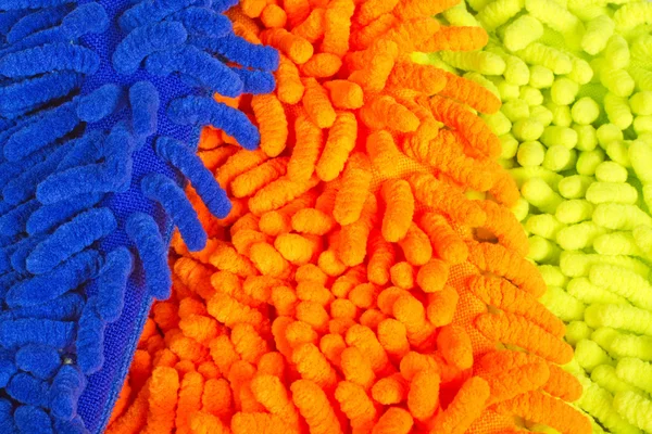 Three color microfiber — Stock Photo, Image