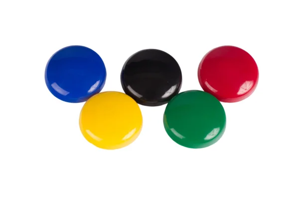 Olimpic rings games Royalty Free Stock Photos