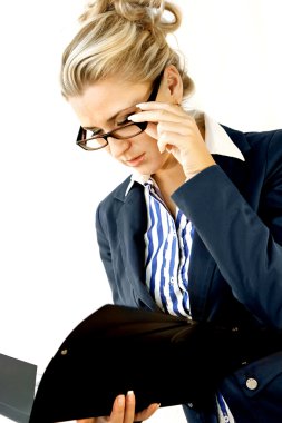 iş kadını gözlük