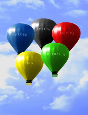 Olimpiyat Oyunları balon