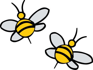 Bees clipart