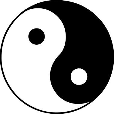  ying and yang clipart