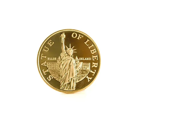 Moneda de oro — Foto de Stock