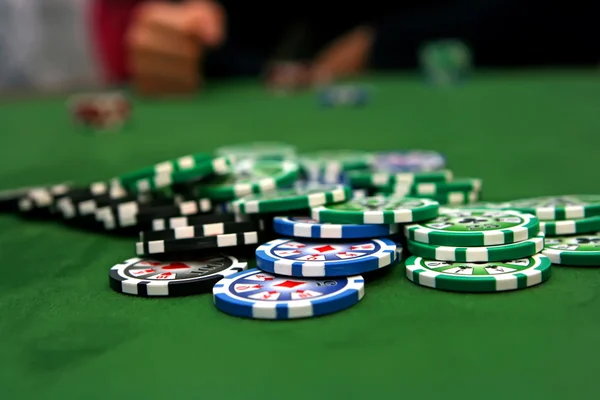 ポーカーテーブル — ストック写真