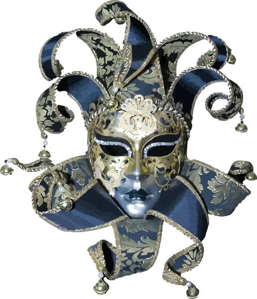 Máscara veneziana artesanal — Fotografia de Stock