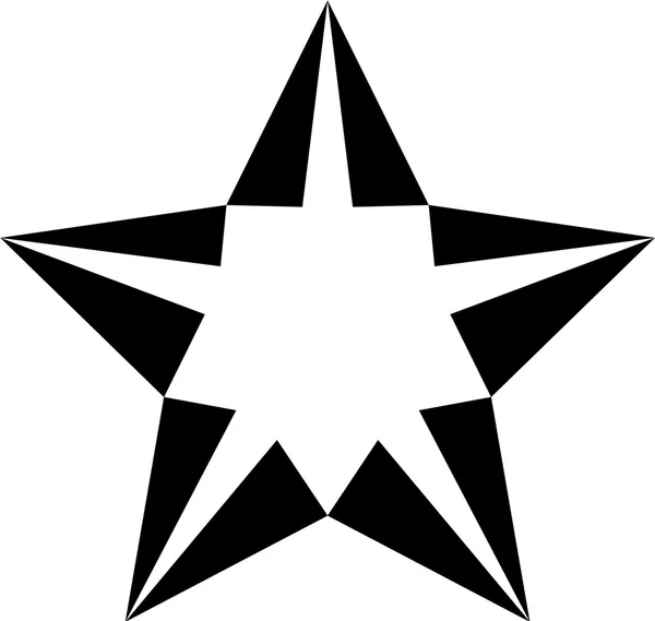 Csillag tetoválás — Stock Fotó