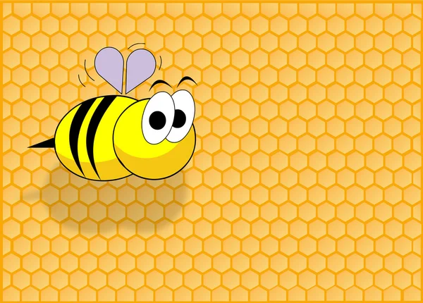Legrační včela — Stock fotografie