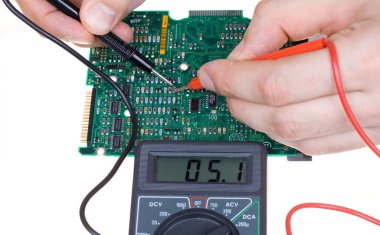 PCB diagnostics clipart